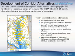 Development of Corridor Alternatives